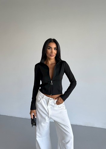 PARMAK GEÇMELİ SWEATSHİRT  - Görsel 9