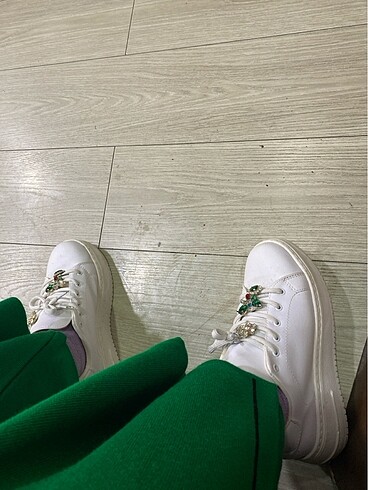 39 Beden beyaz Renk Sneaker