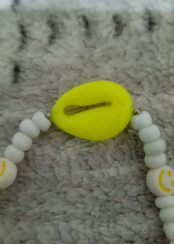 Beden Sarı Boncuklu Bohem Bileklik