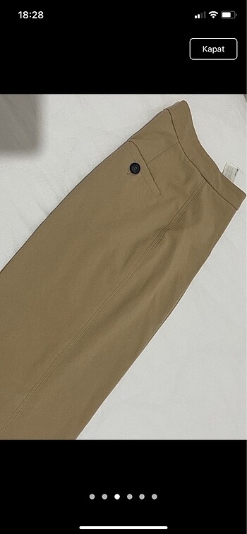 xs Beden Bershka kumaş pantolon