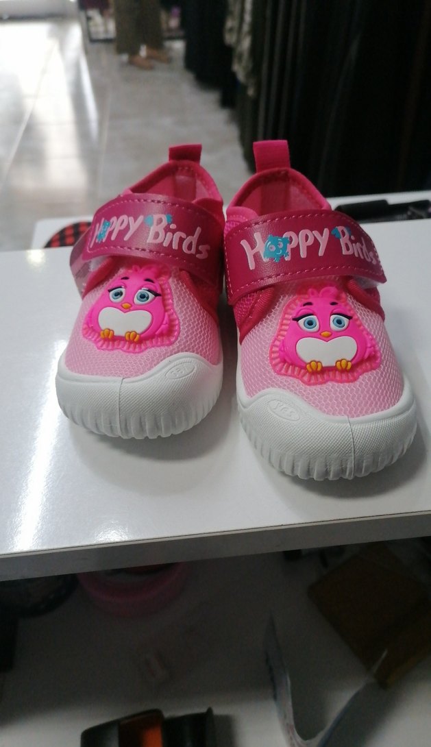 Kız Çocuk Pembe Baskılı Spor Ayakkabı - Görsel 2