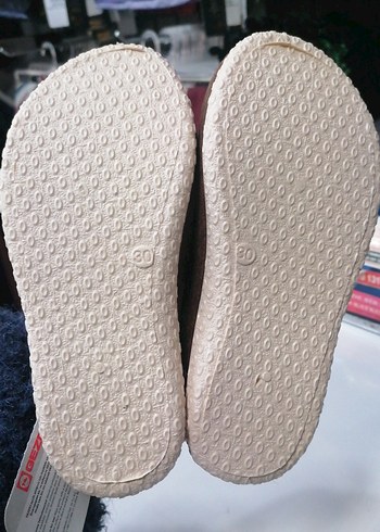 Erkek Çocuk Kahverengi Kürklü Ev Terliği - Görsel 5