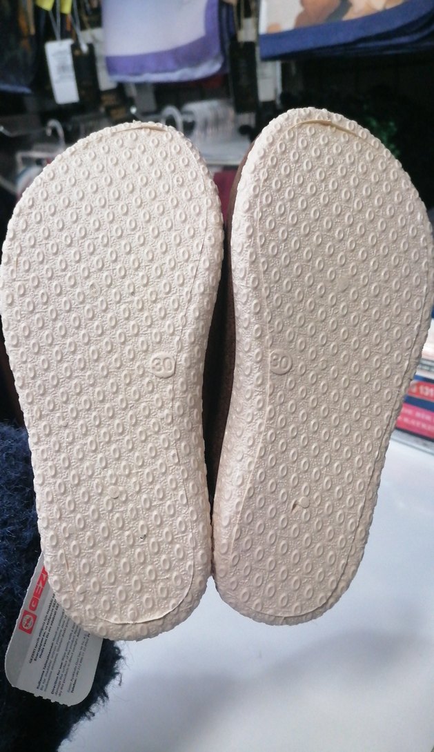 Erkek Çocuk Kahverengi Kürklü Ev Terliği - Görsel 5