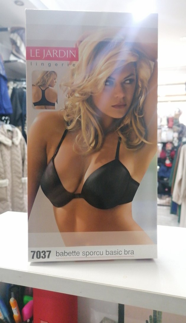 Beyaz Önden klipsli Modern desteksiz spor Sütyen - Görsel 2