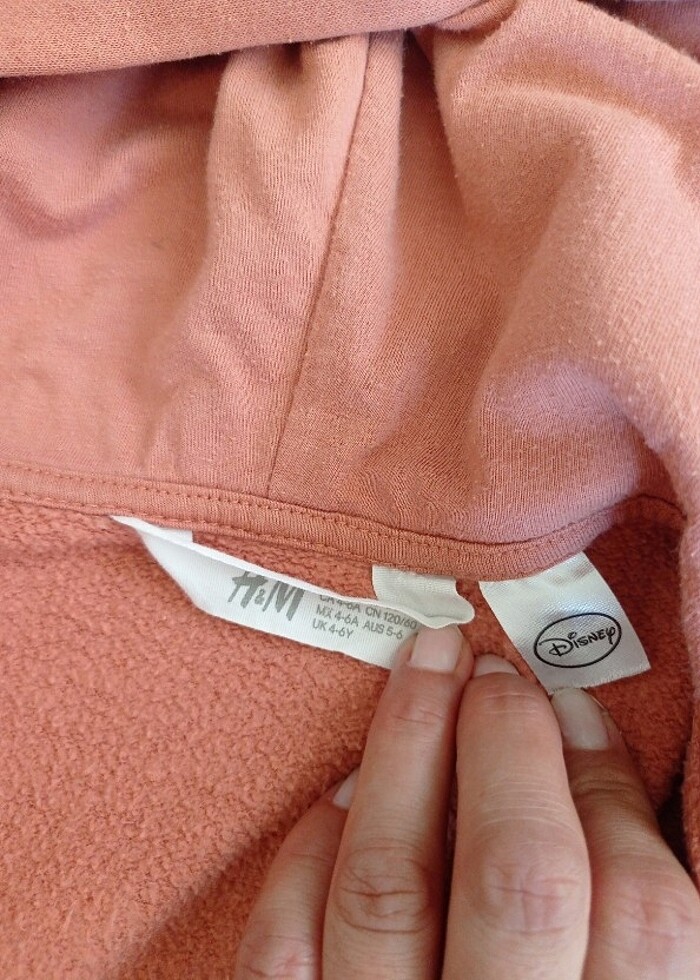 H&M kapüşonlu swet - Görsel 4