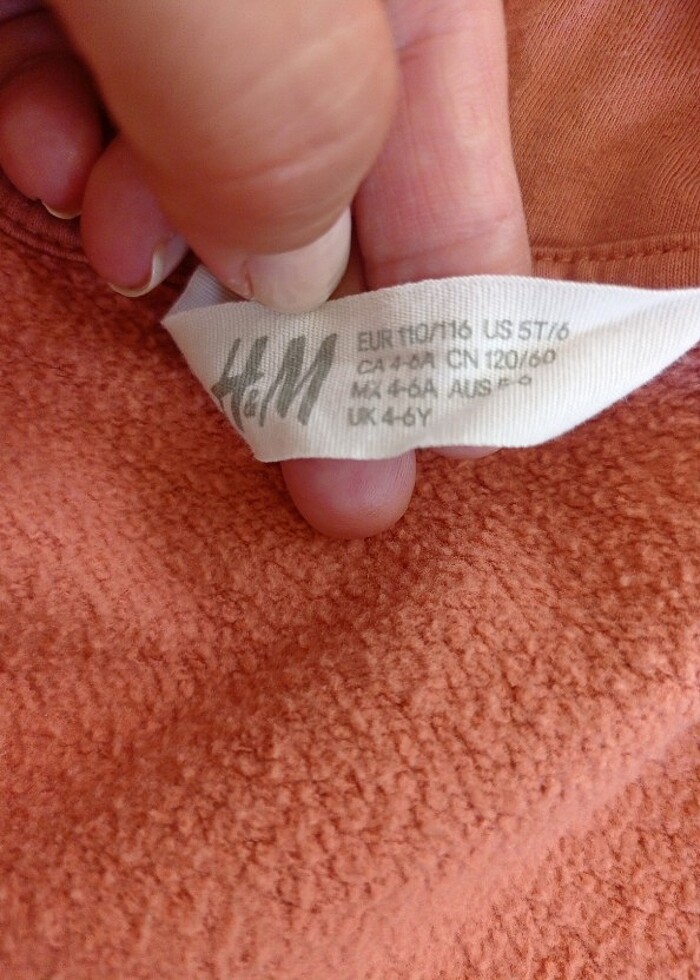 H&M kapüşonlu swet - Görsel 5