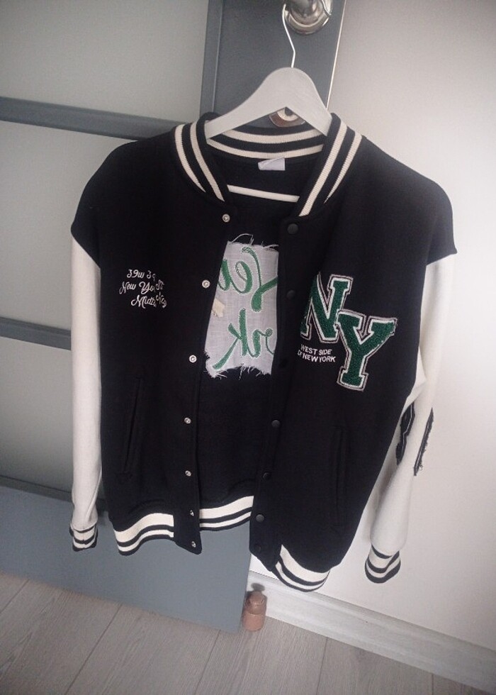 ( Zara)Kolej ceket - Görsel 3