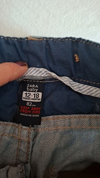 Zara Baby bebek jean - Görsel 6