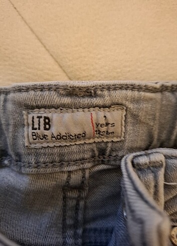 Kız çocuk jean şort LTB - Görsel 5