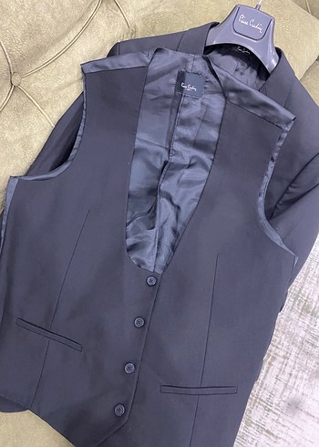 Erkek Siyah Düğmeli Uzun Kollu Takım Elbise - Görsel 3