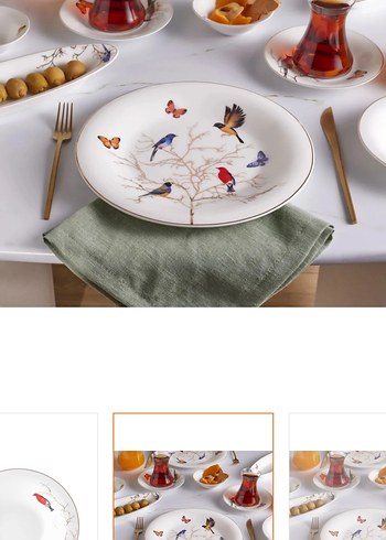 Karaca Fine Pearl Grace 26 Parça 6 Kişilik İnci Yemek Takımı - Görsel 2