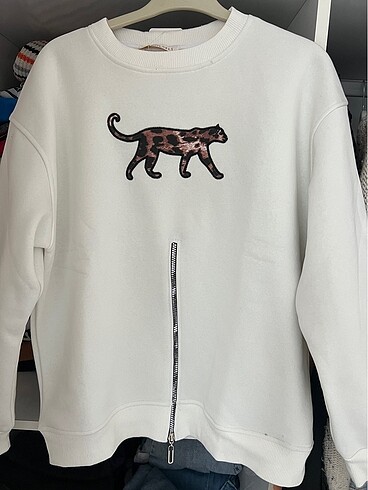 Leopar sweat