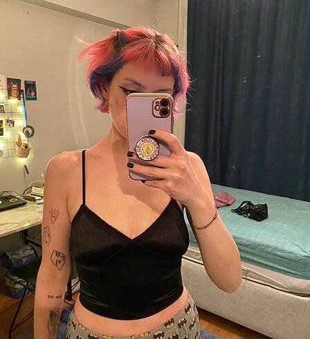 Pull & Bear parlak kumaş top