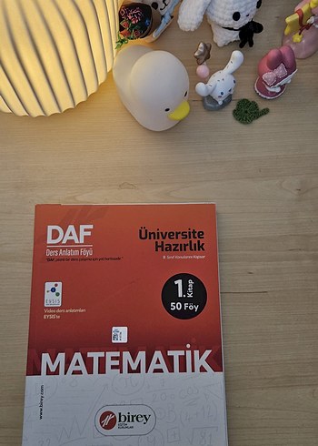 Birey DAF Matematik Üniversite Hazırlık Foy