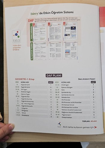 DAF Üniversite Hazırlık Geometri 1. Kitap