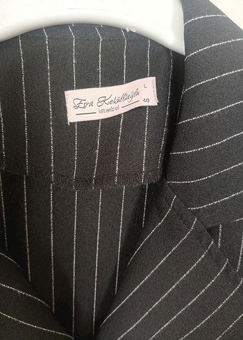 l Beden siyah Renk kadın blazer ceket