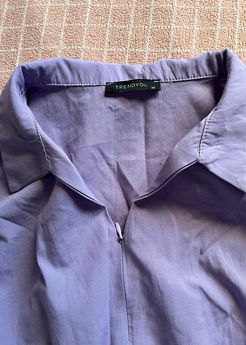 Mor Keten Kadın Tulum - Görsel 3