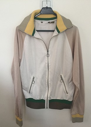 Unisex sweatshirt fermuarlı
