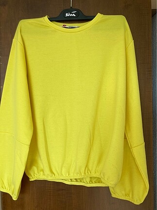 Koton sarı sweatshirt