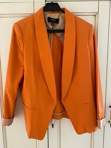 turuncu ceket blazer