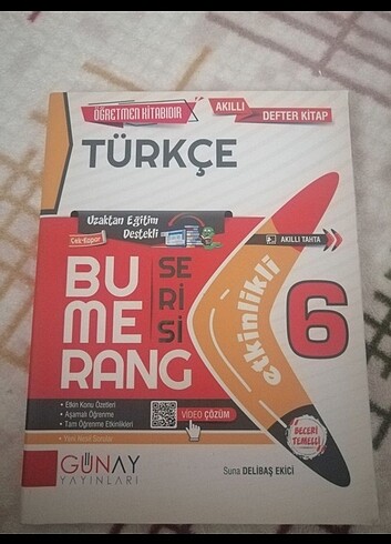 6.sınıf Türkçe test kitabı 