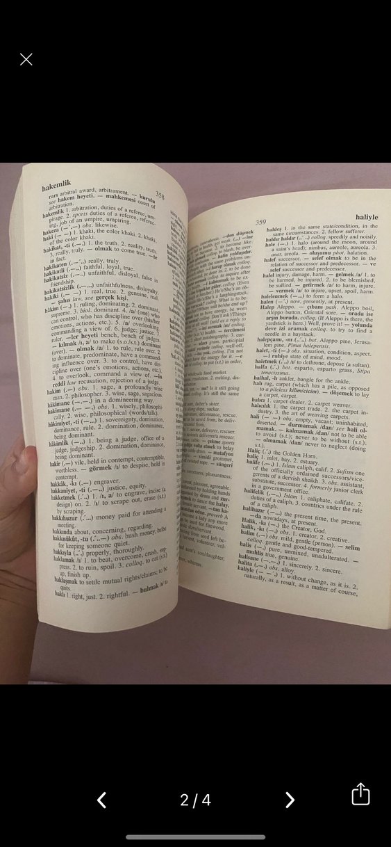 Redhouse Büyük Sözlük II Türkçe-İngilizce - Görsel 2