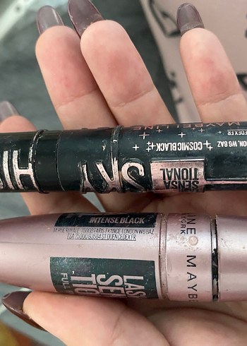 maybelline lash sensational& sky high maskara - Görsel 4