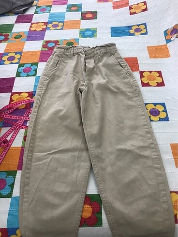 26 Beden camel Renk Mom jeans