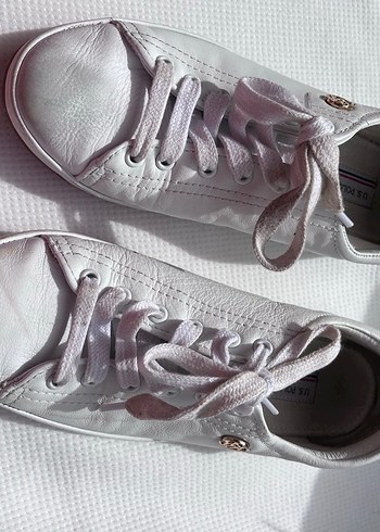 U.S Polo Assn. Minimal Beyaz Deri Sneaker