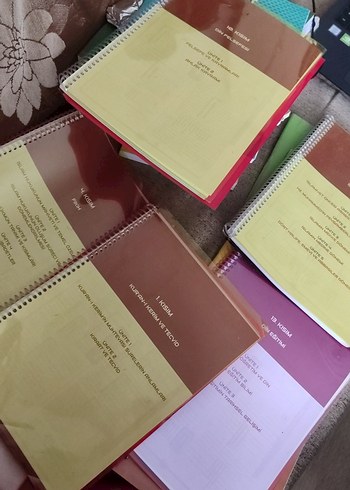 Sınav Hazırlık Kitapları Seti Spiral Ciltli