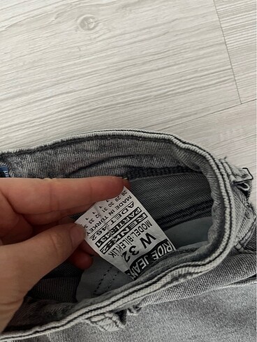 32 Beden gri Renk Kadın kot pantolon