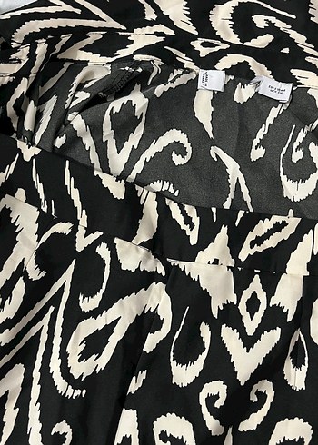 Kadın Siyah Yılan Desenli Zincir Detaylı Takım - Görsel 4