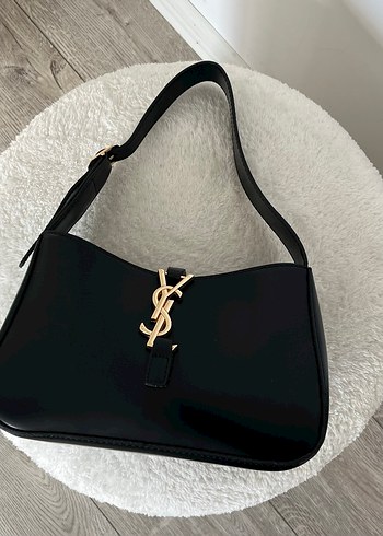 siyah Deri Kadın Omuz Çantası - Görsel 3