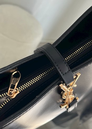 siyah Deri Kadın Omuz Çantası - Görsel 7