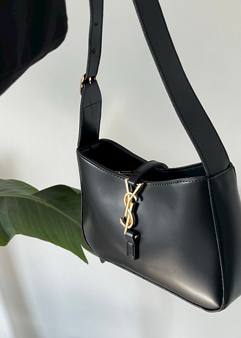 siyah Deri Kadın Omuz Çantası - Görsel 9