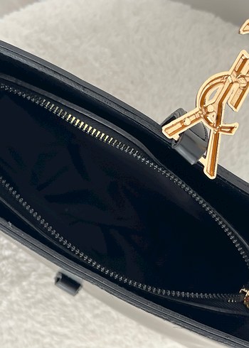 siyah Deri Kadın Omuz Çantası - Görsel 11