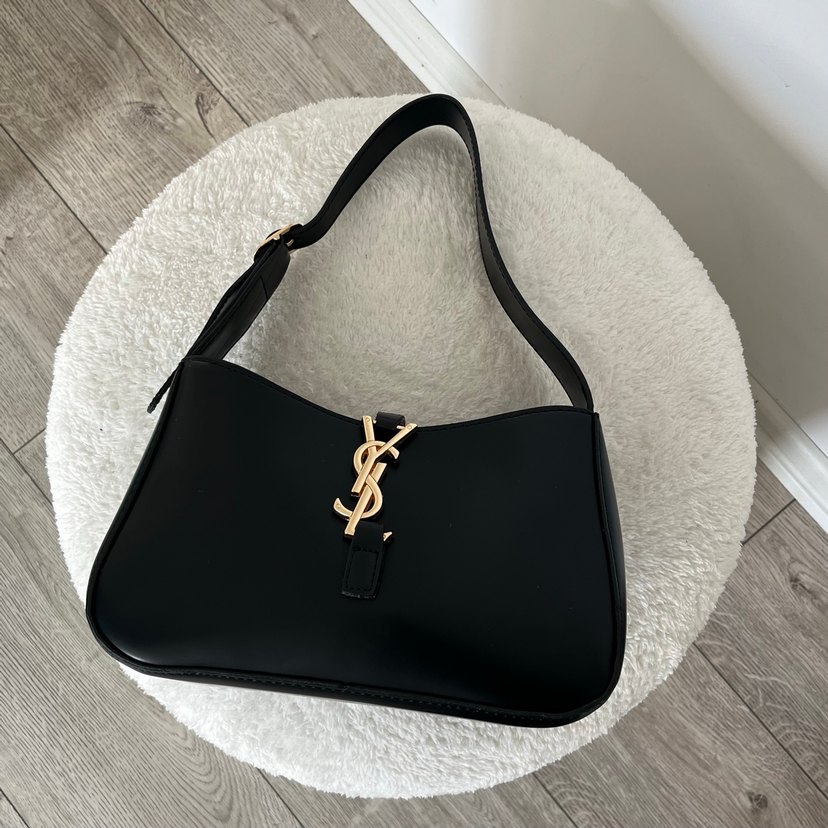 siyah Deri Kadın Omuz Çantası - Görsel 3