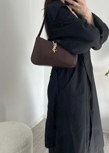 Kahverengi Deri Kadın Çanta - Görsel 4