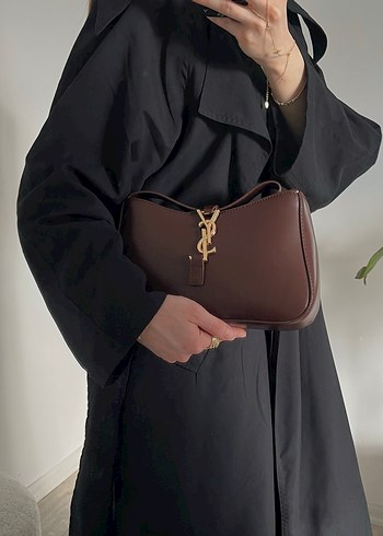 Kahverengi Deri Kadın Çanta - Görsel 12