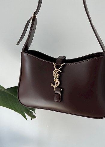 Kahverengi Deri Kadın Çanta - Görsel 2