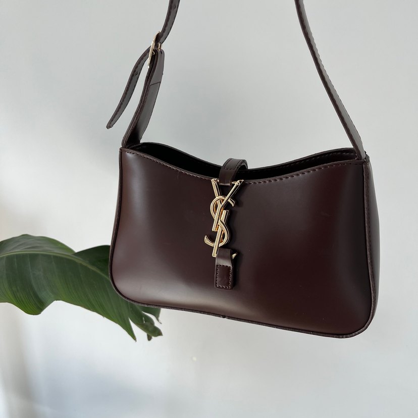 Kahverengi Deri Kadın Çanta - Görsel 2