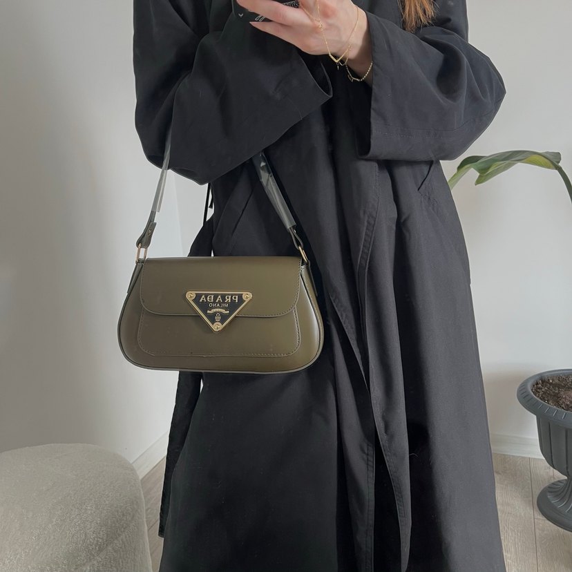 Kahverengi Deri Kadın Çanta - Görsel 2