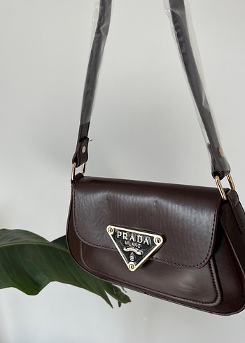 Kahverengi Deri  Omuz Çantası - Görsel 11