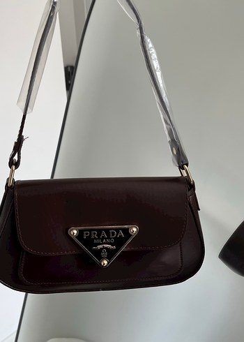 Kahverengi Deri  Omuz Çantası - Görsel 3