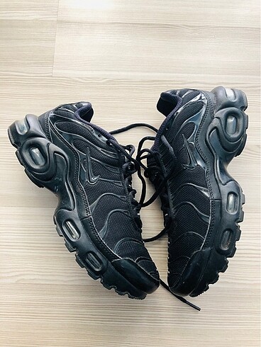 37,5 Beden siyah Renk Orijinal Nike Air Max Plus (GS) spor ayakkabı