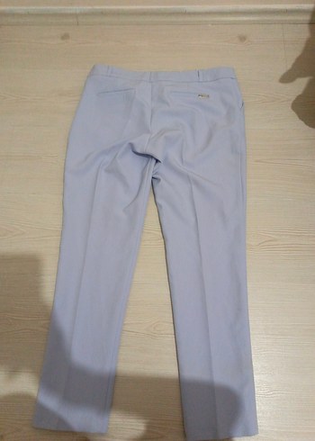 lila Midi Kadın Kumaş Pantolon