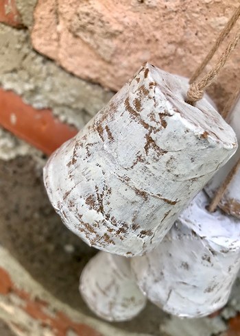 5li Beyaz Çan Ev Dekoru - Görsel 6