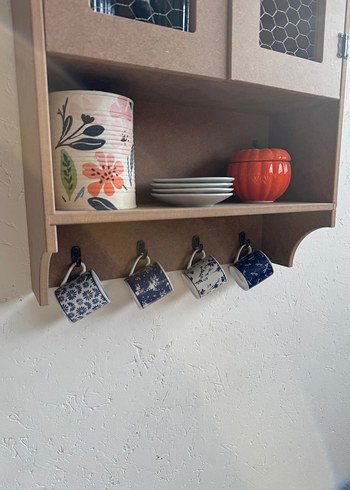 Ham mdf terek tel dolap - Görsel 5