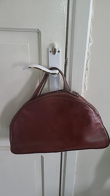 Star bağ gercek deri retrospektif canta - Görsel 2