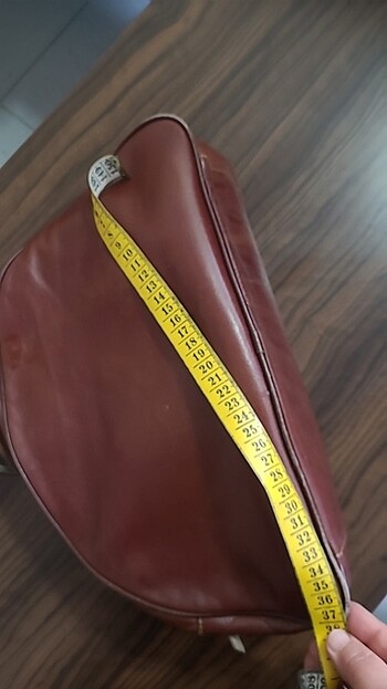 Star bağ gercek deri retrospektif canta - Görsel 8